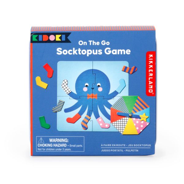 Детска рулетка Socktopus- обуй чорапки на октопода.