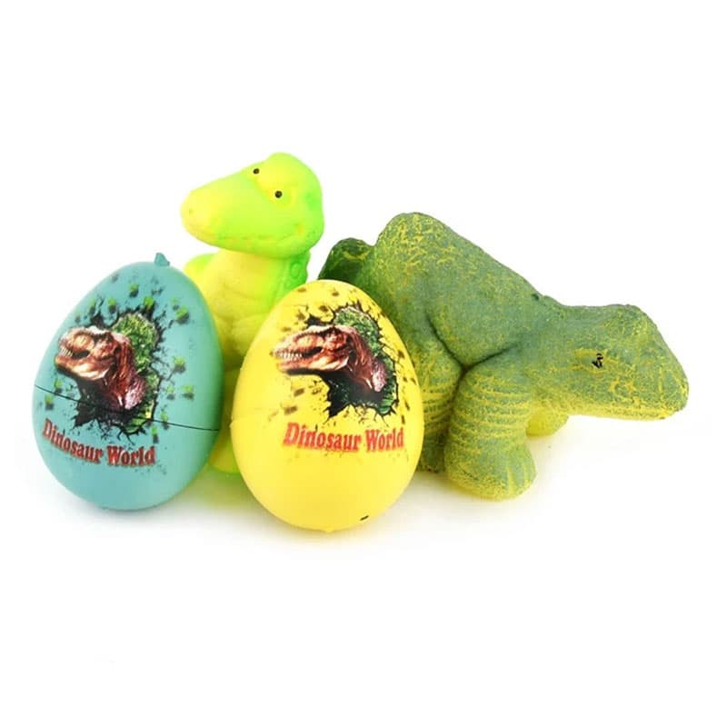 DinosaurEgg2 Яйце "раждащо" динозавър като постои във вода.