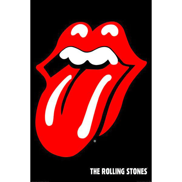 Постер Rolling Stones Logo