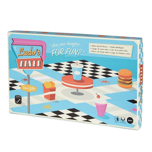 Настолна игра Не се сърди човече Fast Food