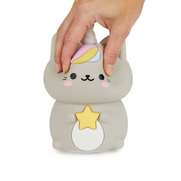Нощна лампа Kawaii Starry коте еднорог