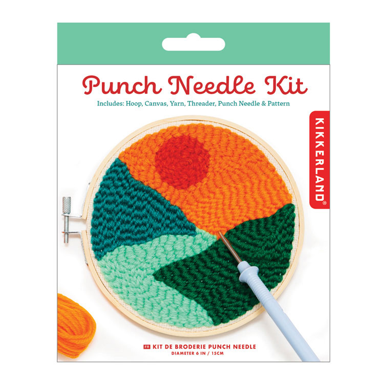 GG254.5 Пънч комплект за плетене на ръка Punch needle Пейзаж