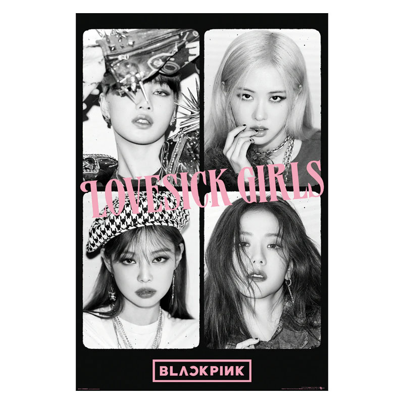 G879100 Постер Blackpink Lovesick girls K-Pop