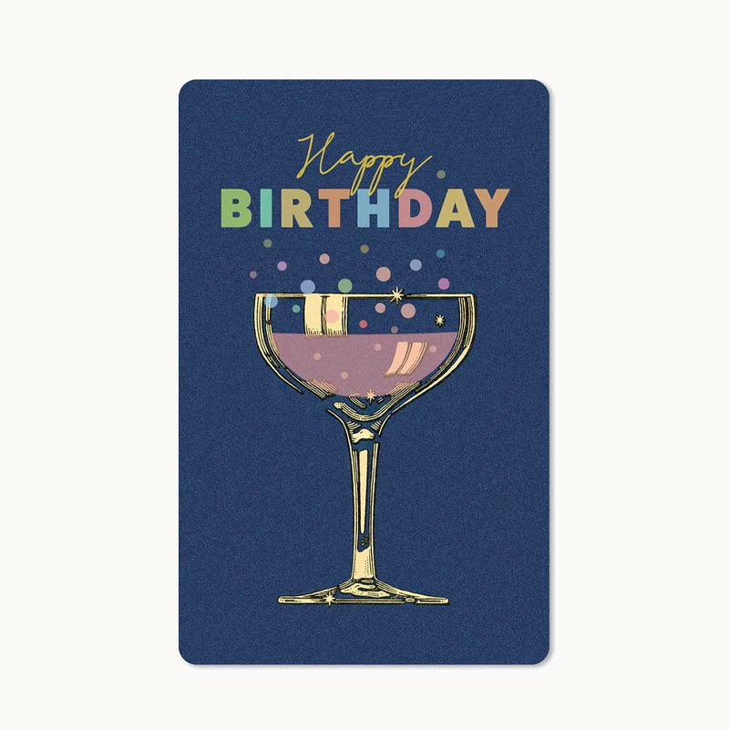 LC357 Картичка с послание Happy Birthday